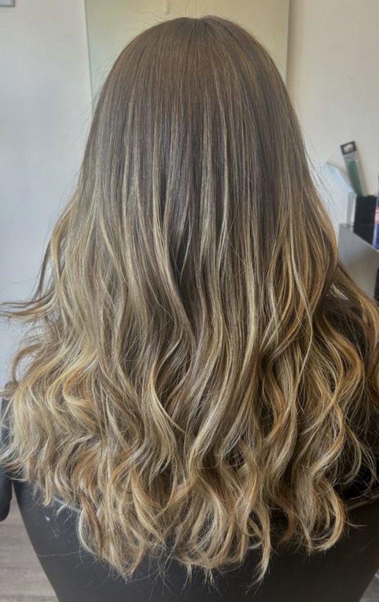Balayage waves by Allure Salon Oakland