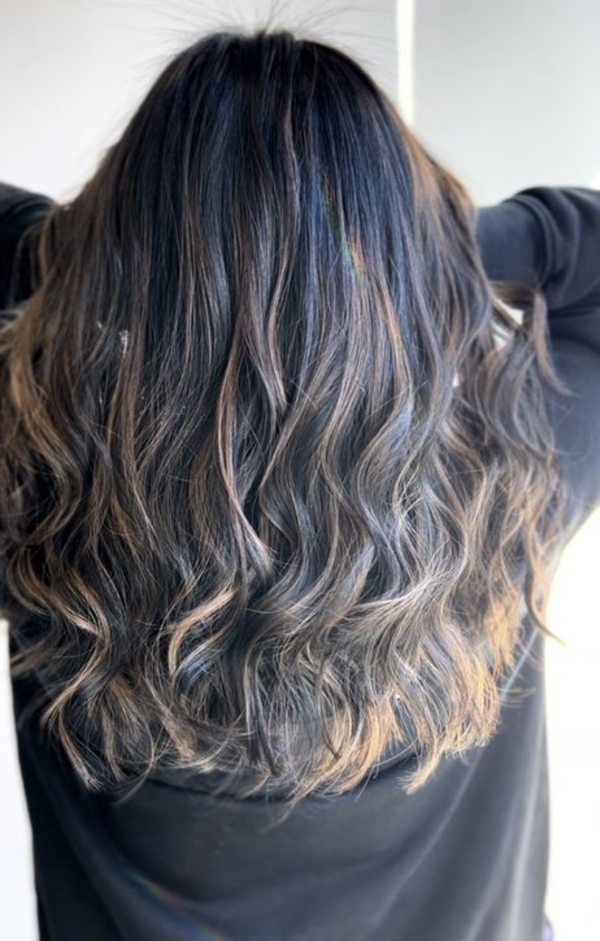 Dark balayage by Allure Salon Oakland